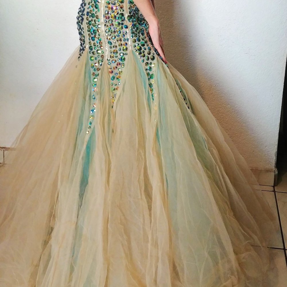 MERMAID PROM DRESS -SHERRI HILL - Picture 7 of 16